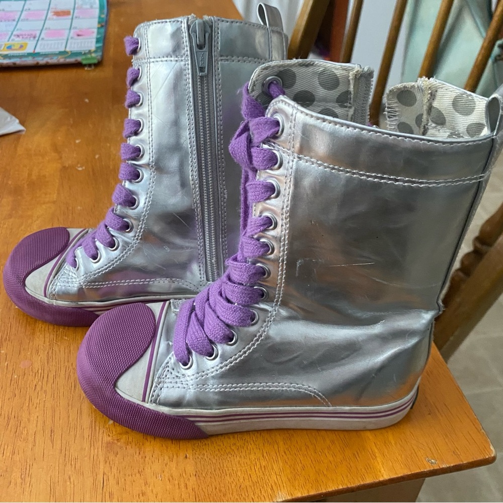 Girls Morgan & Milo high tops size 11